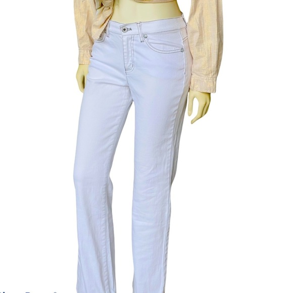 Dkny Denim - DKNY Jeans Women’s Bootcut White Jeans Pants